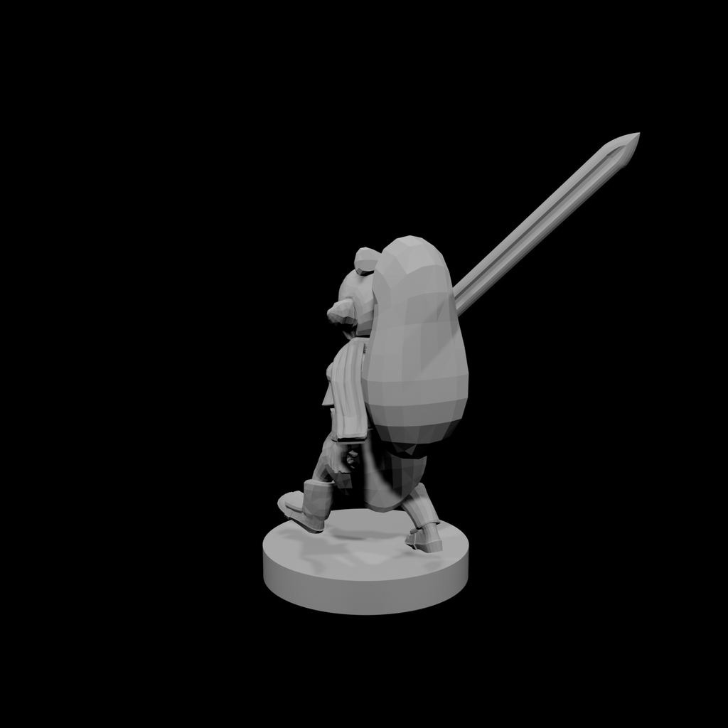 Halfling Female Great Weapon Fighter