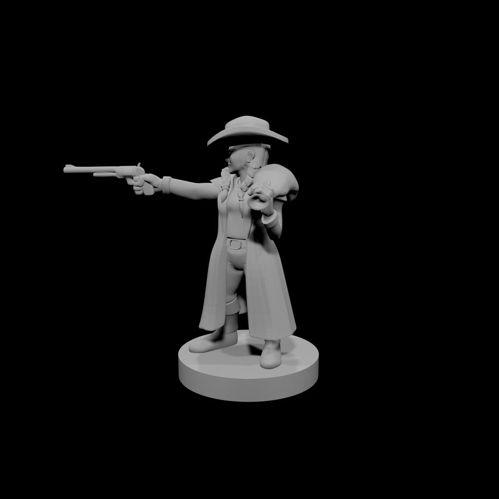 Halfling Female Gunslinger