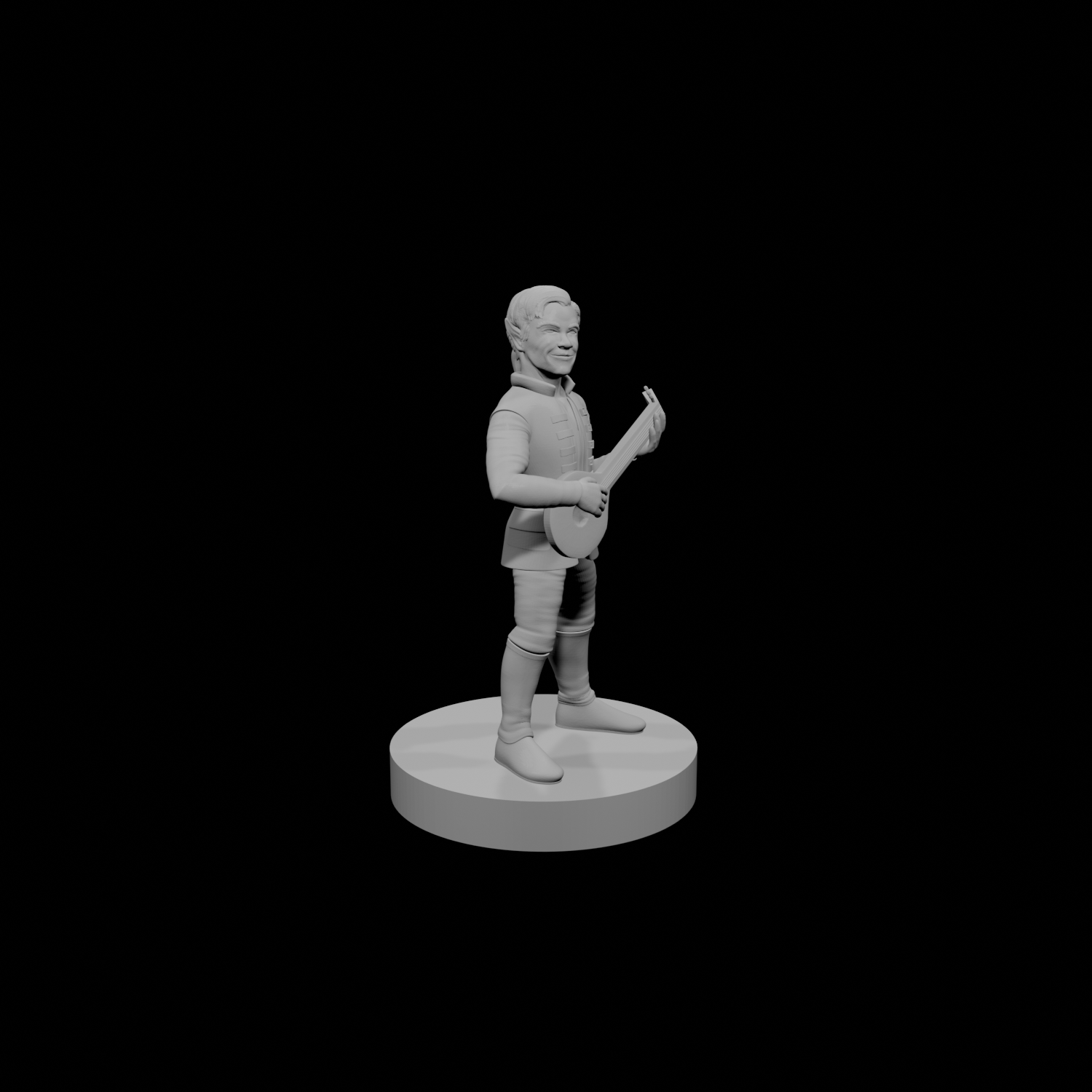 Halfling Male Bard