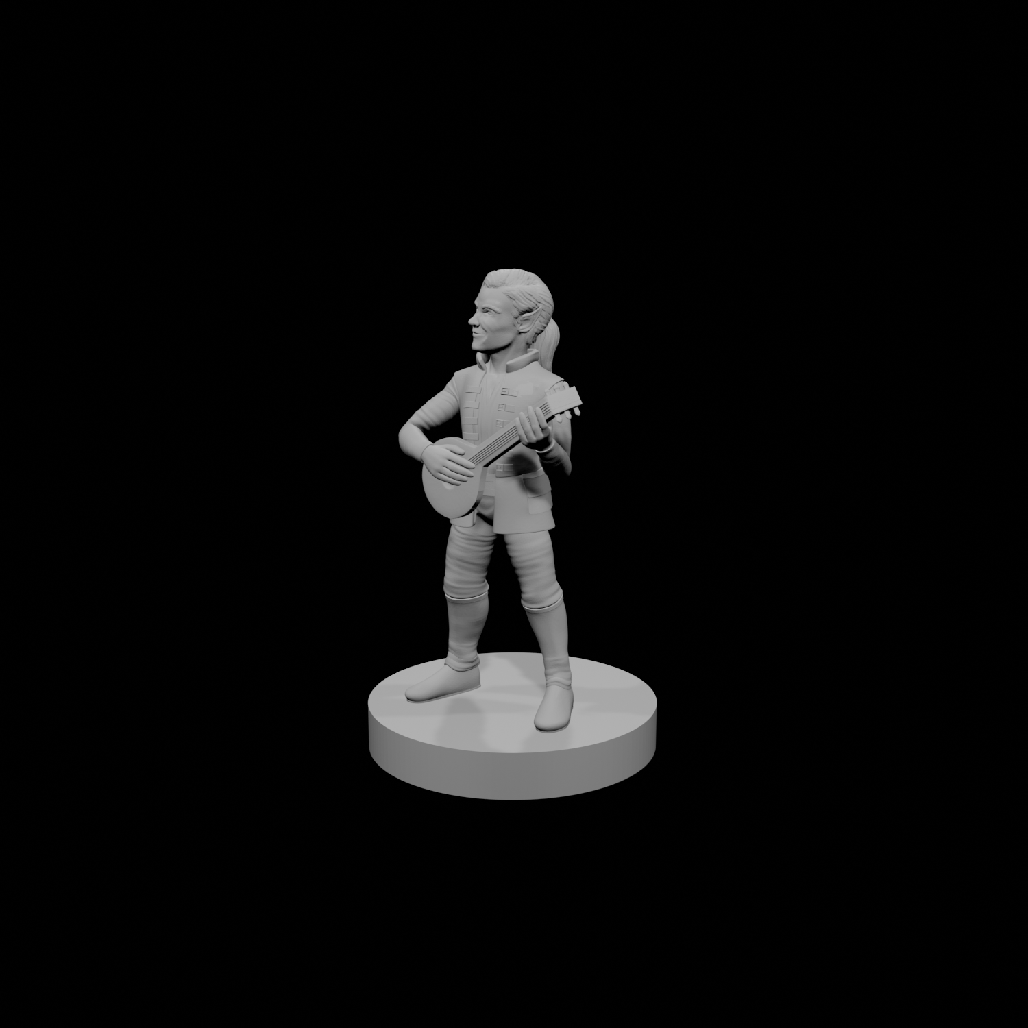 Halfling Male Bard
