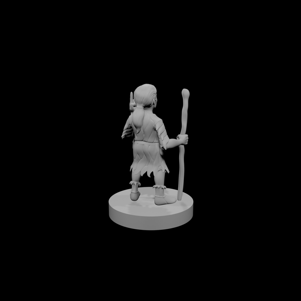 Halfling Male Druid