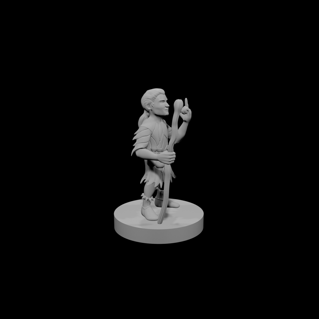 Halfling Male Druid