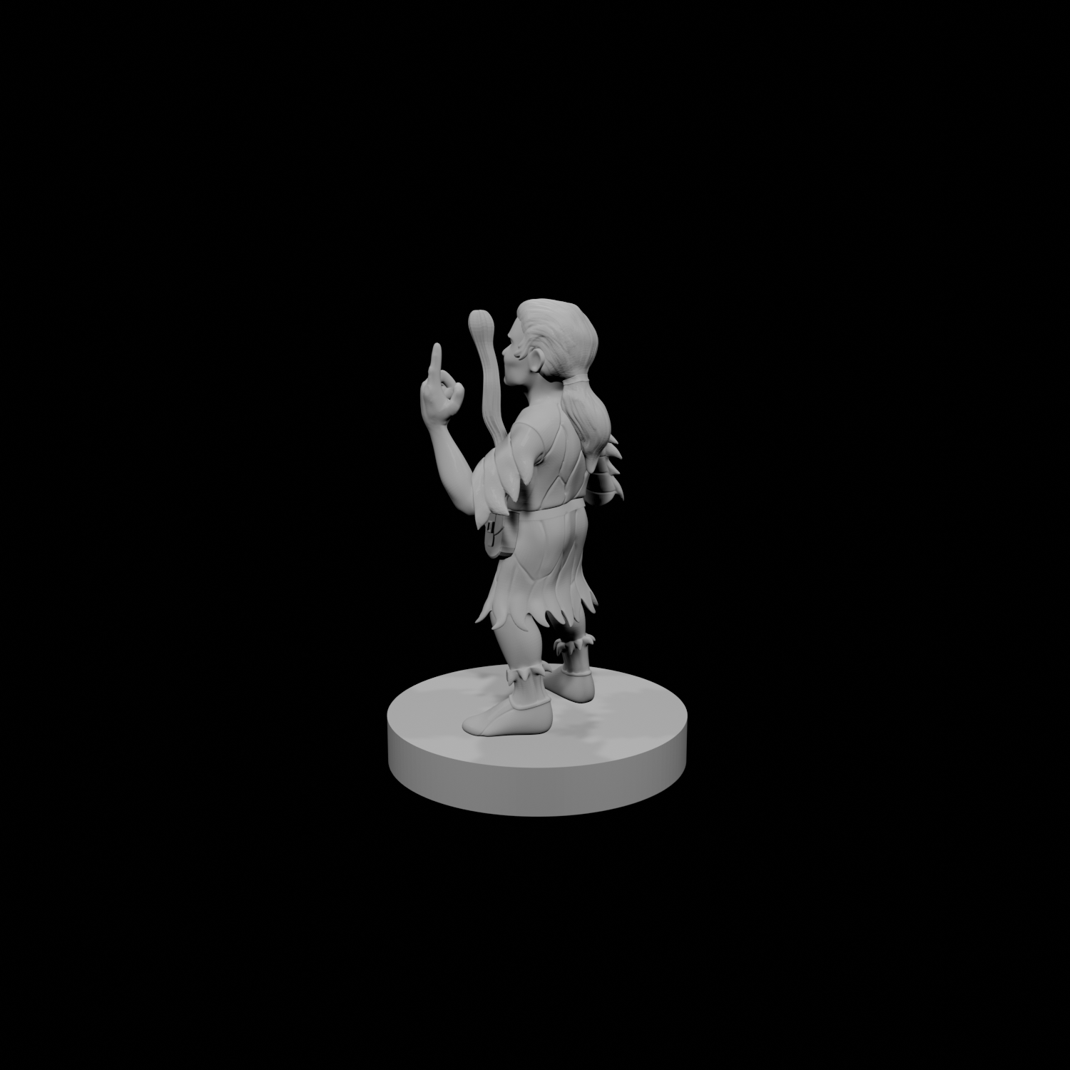 Halfling Male Druid