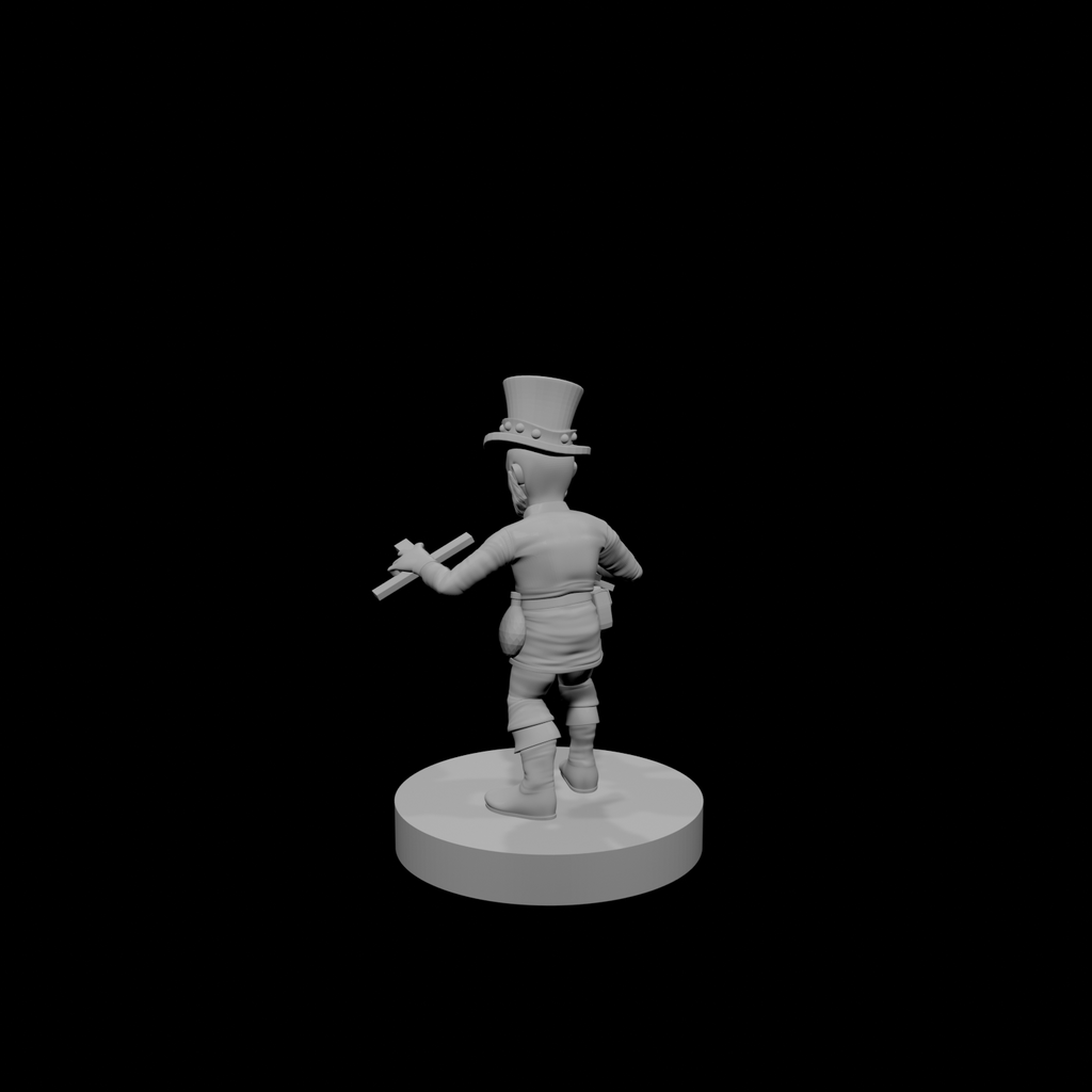 Halfling Male Warlock Puppeteer