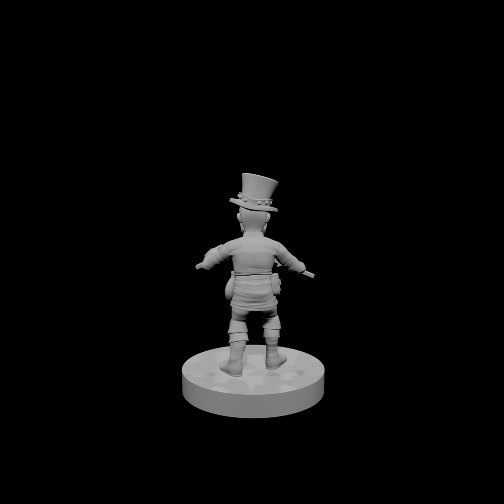 Halfling Male Warlock Puppeteer