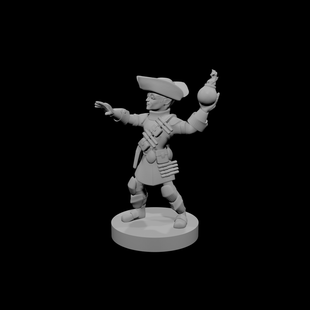 Halfling Pirate Alchemist Bomber