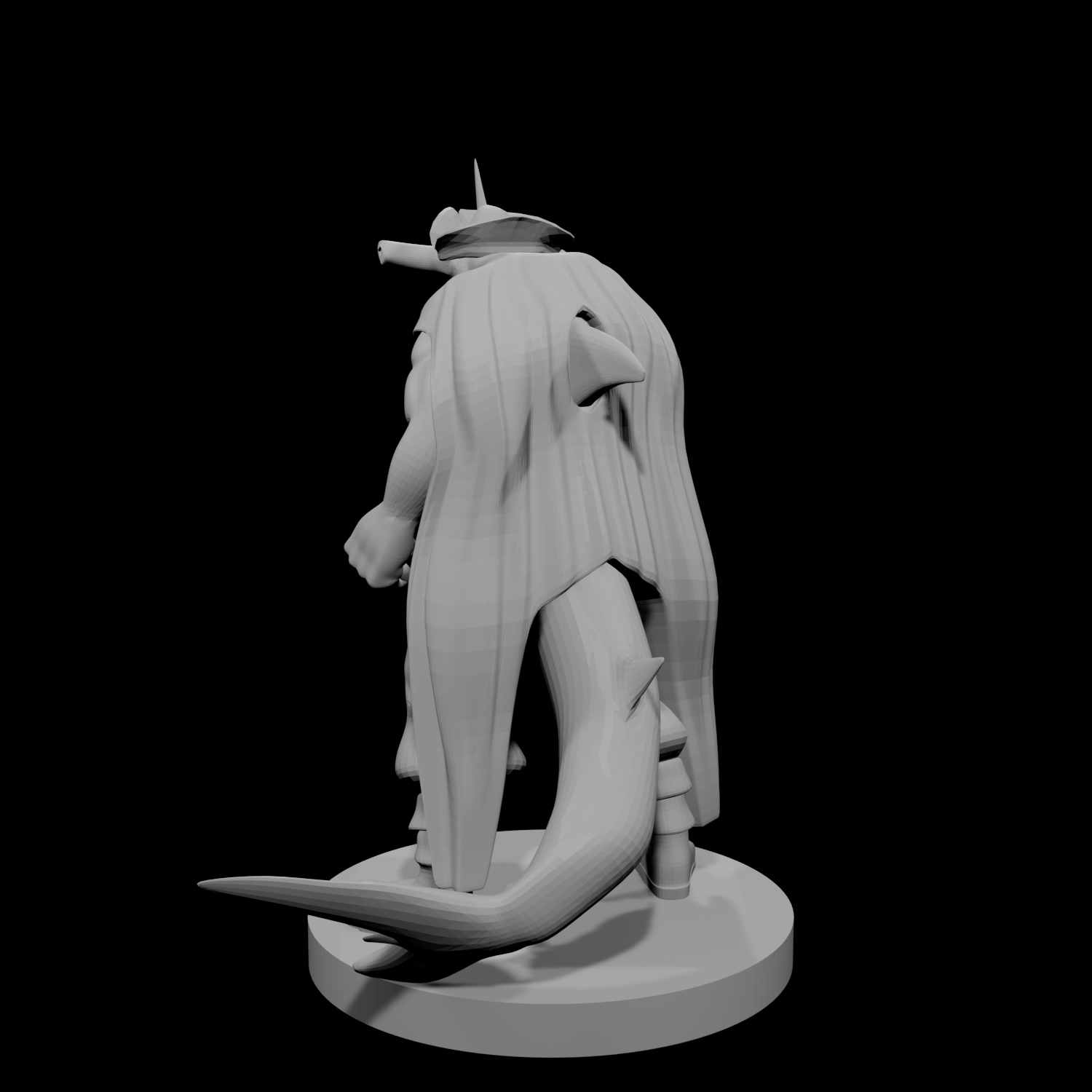 Hammerhead Pirate with Scimitar