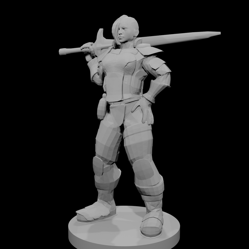 Heavy Lady Fighter
