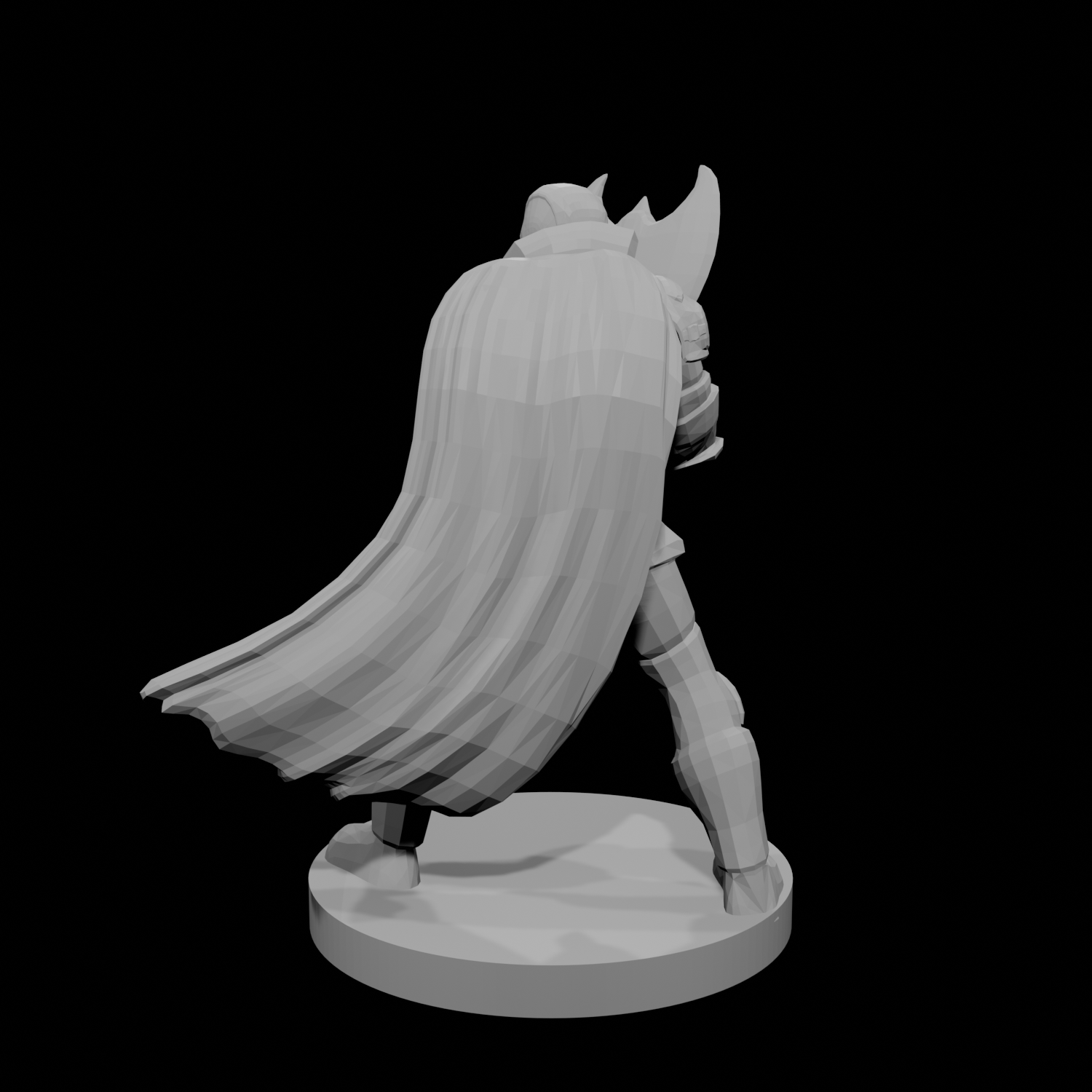 Guerrier armé de la Hachette et de la Cape de feuilles