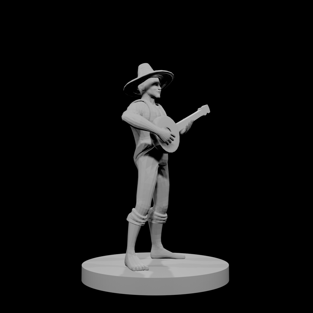 Hillbilly Human Male Bard
