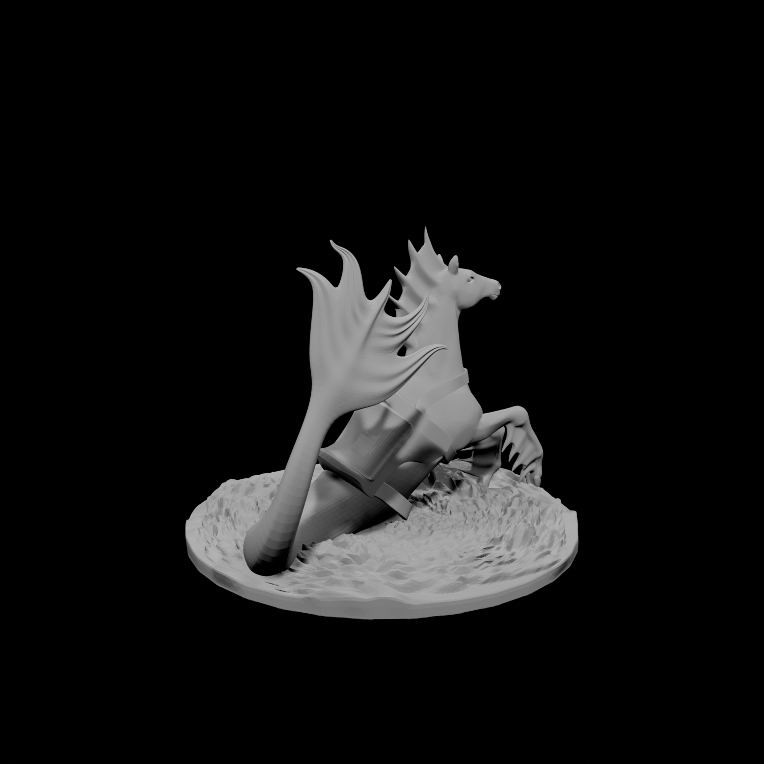 Hippocampus with Saddle
