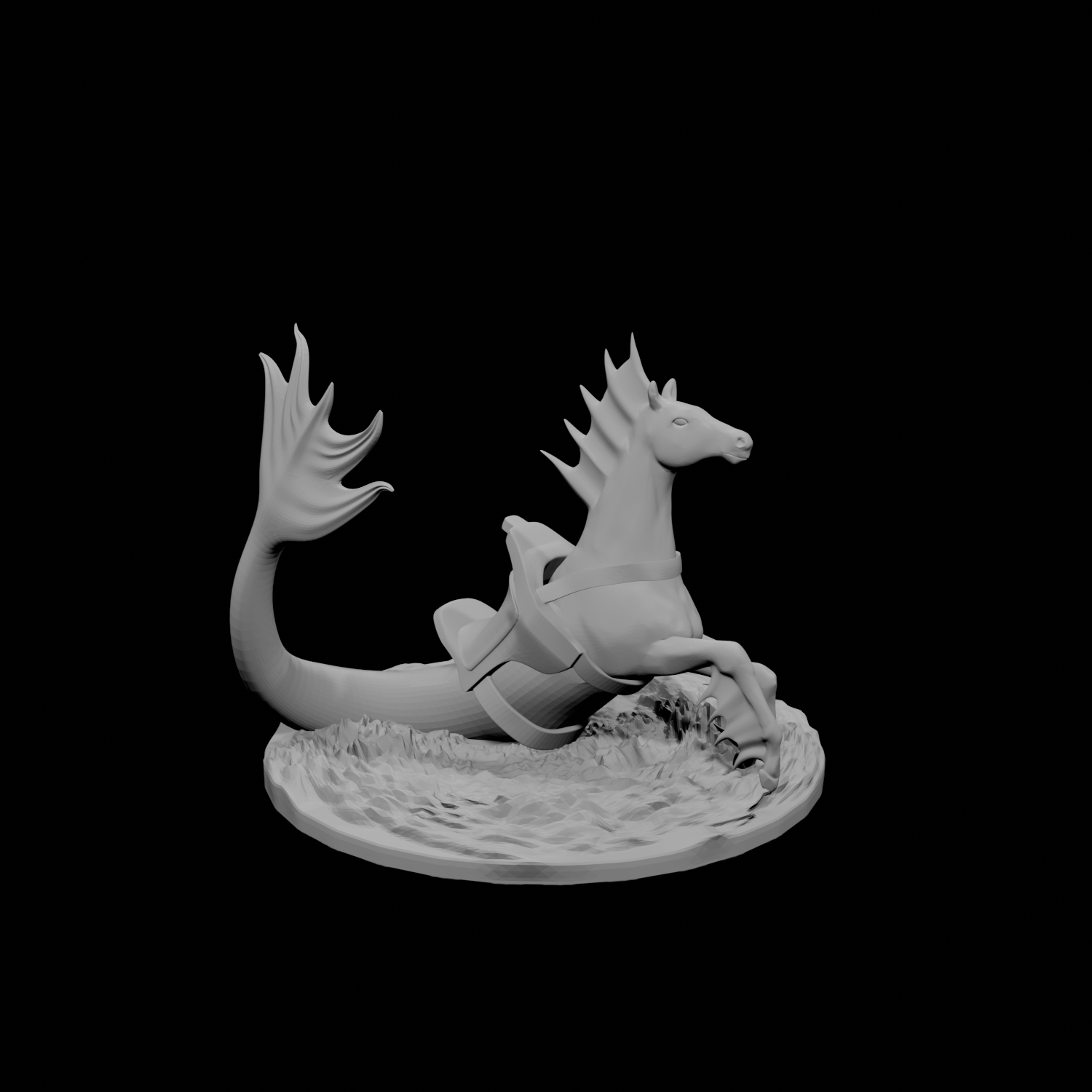 Hippocampus with Saddle