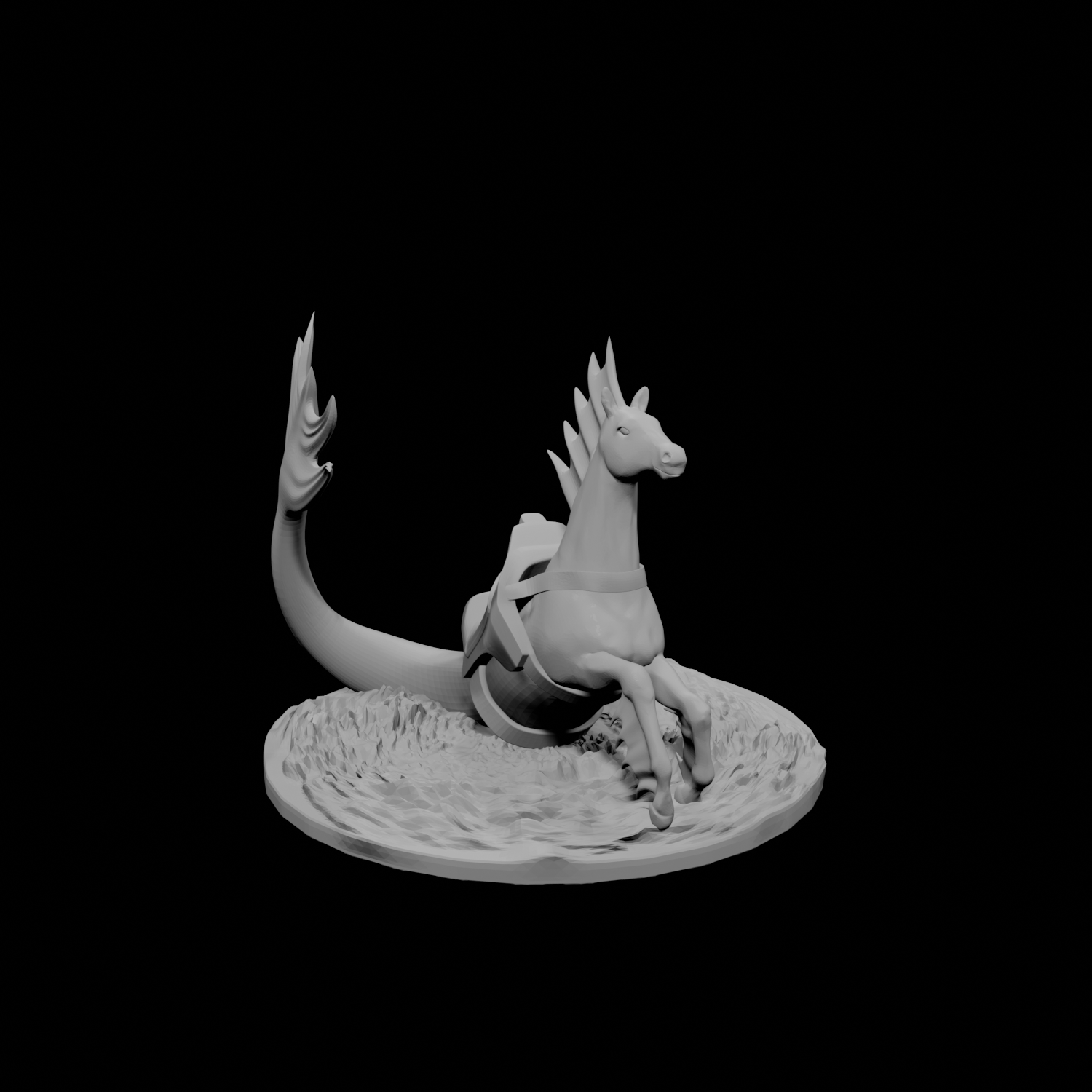 Hippocampus with Saddle