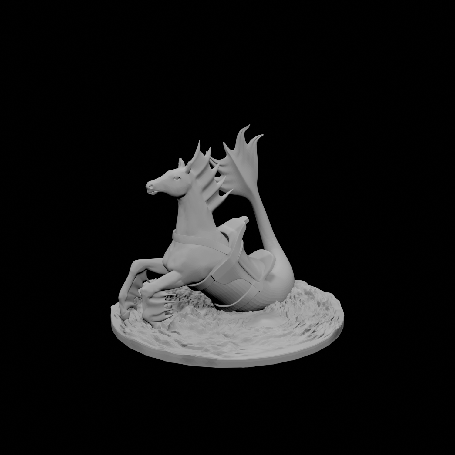 Hippocampus with Saddle
