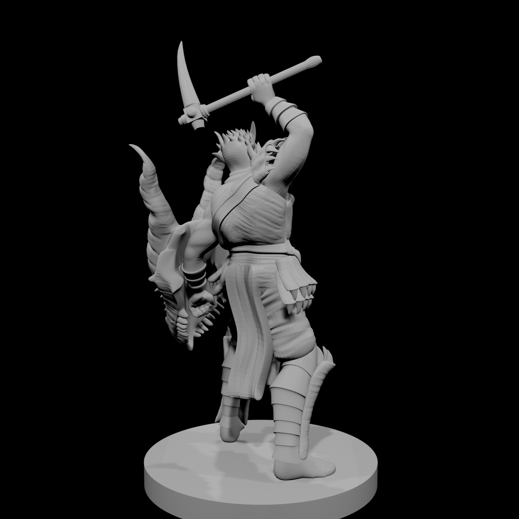 Hobgoblin Cleric of Tiamat