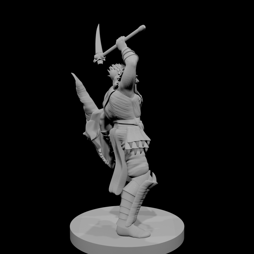 Hobgoblin Cleric of Tiamat