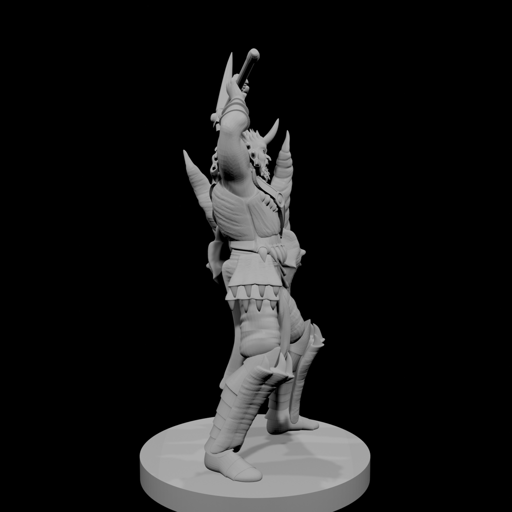 Hobgoblin Cleric of Tiamat