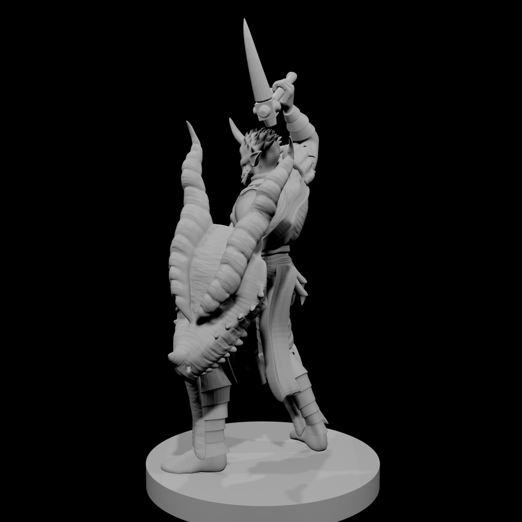 Hobgoblin Cleric of Tiamat
