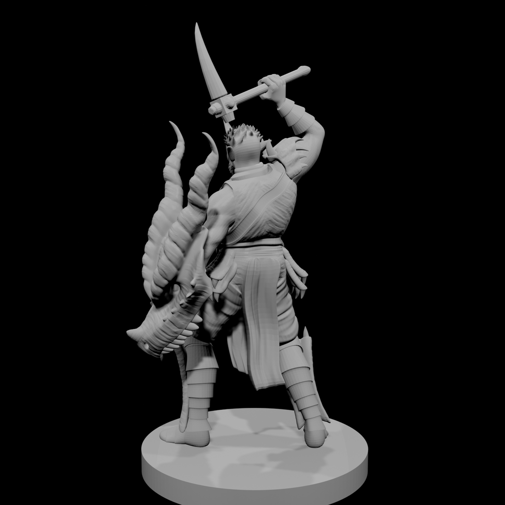 Hobgoblin Cleric of Tiamat