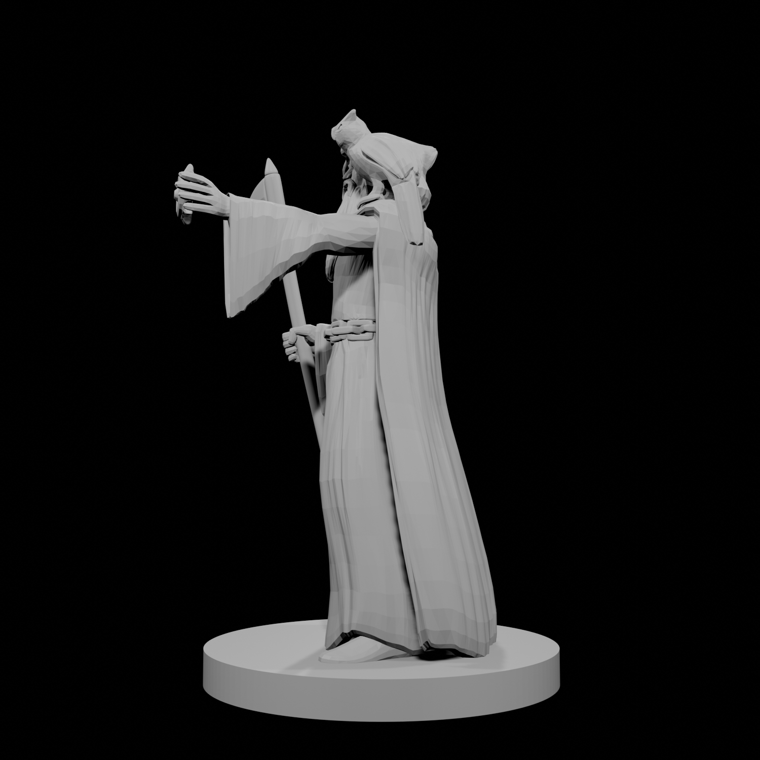 Human Death Cleric with Scythe