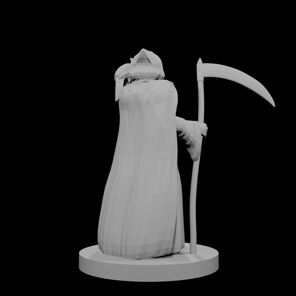 Human Death Cleric with Scythe