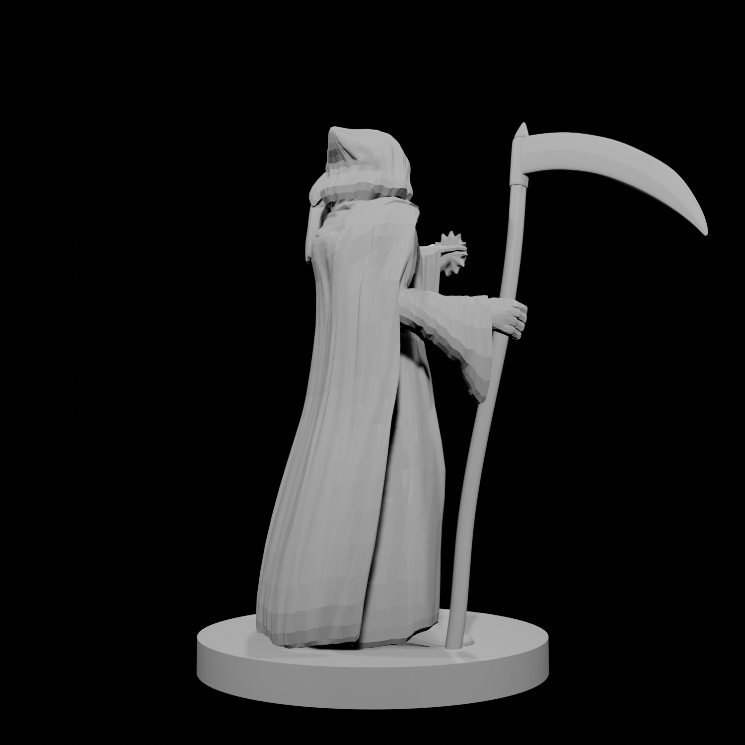 Human Death Cleric with Scythe