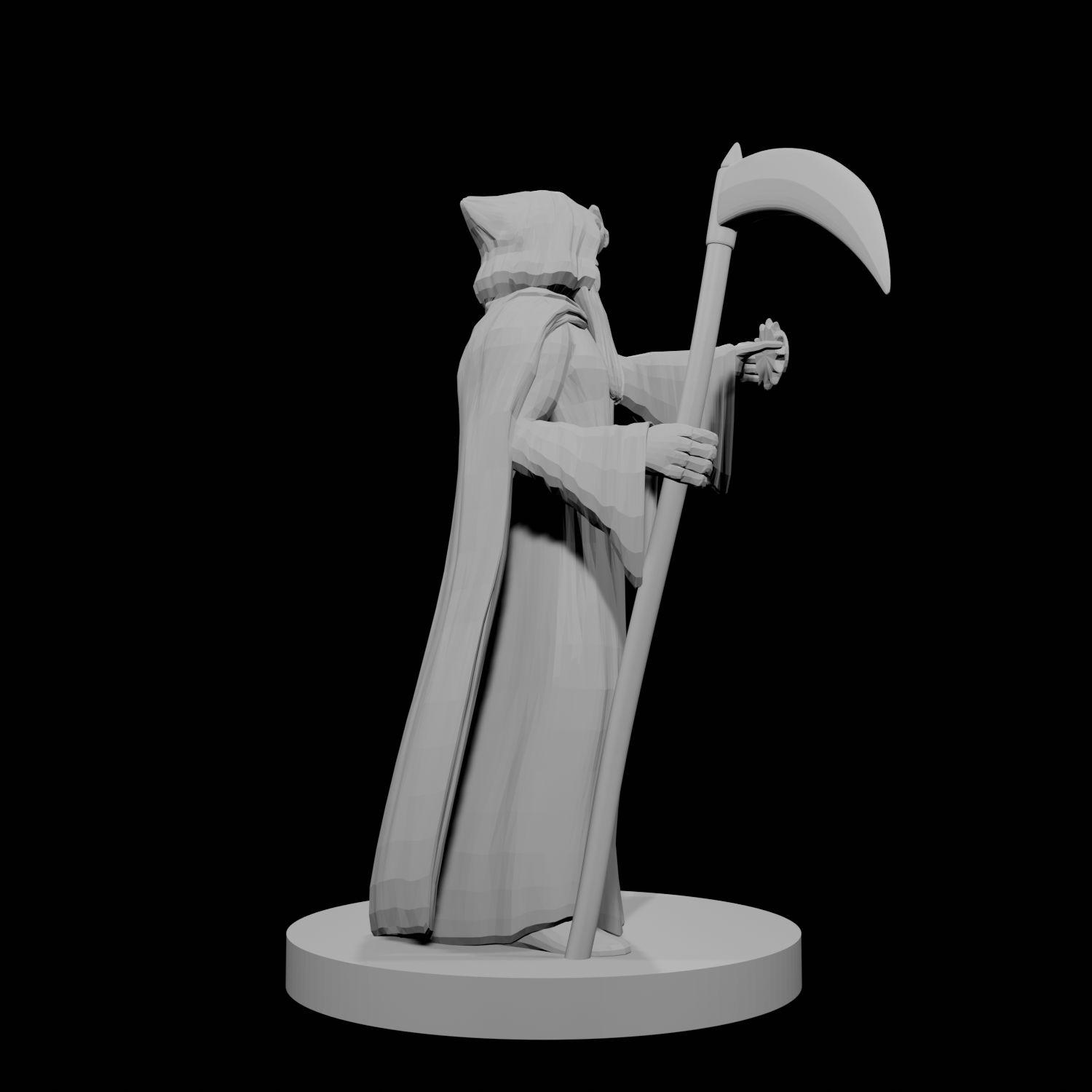 Human Death Cleric with Scythe