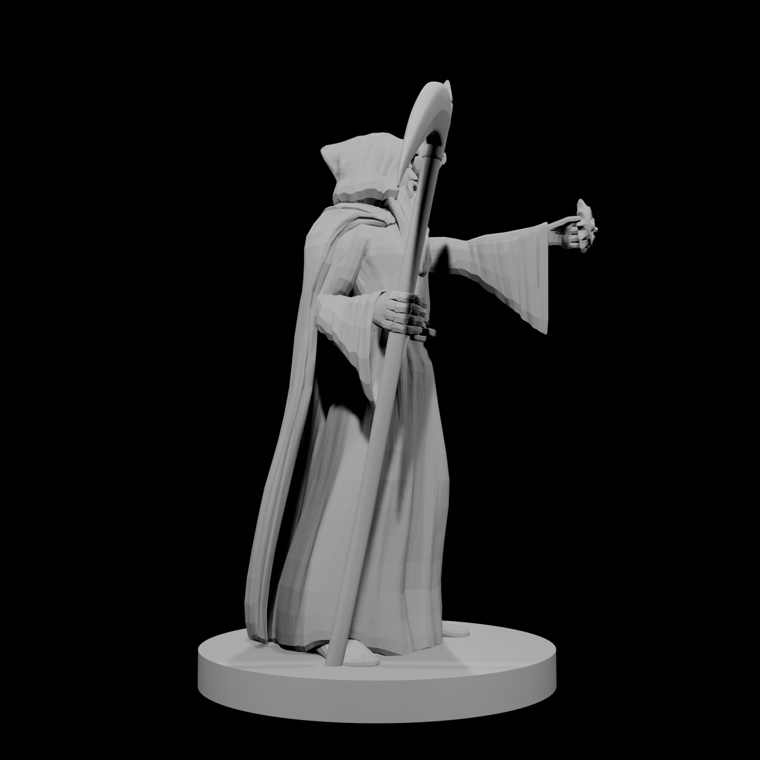 Human Death Cleric with Scythe