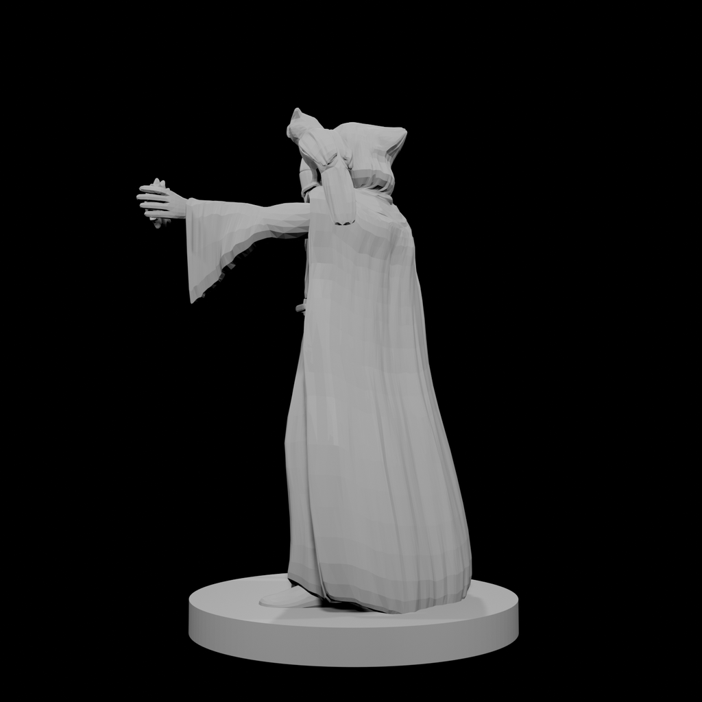 Human Death Cleric with Scythe