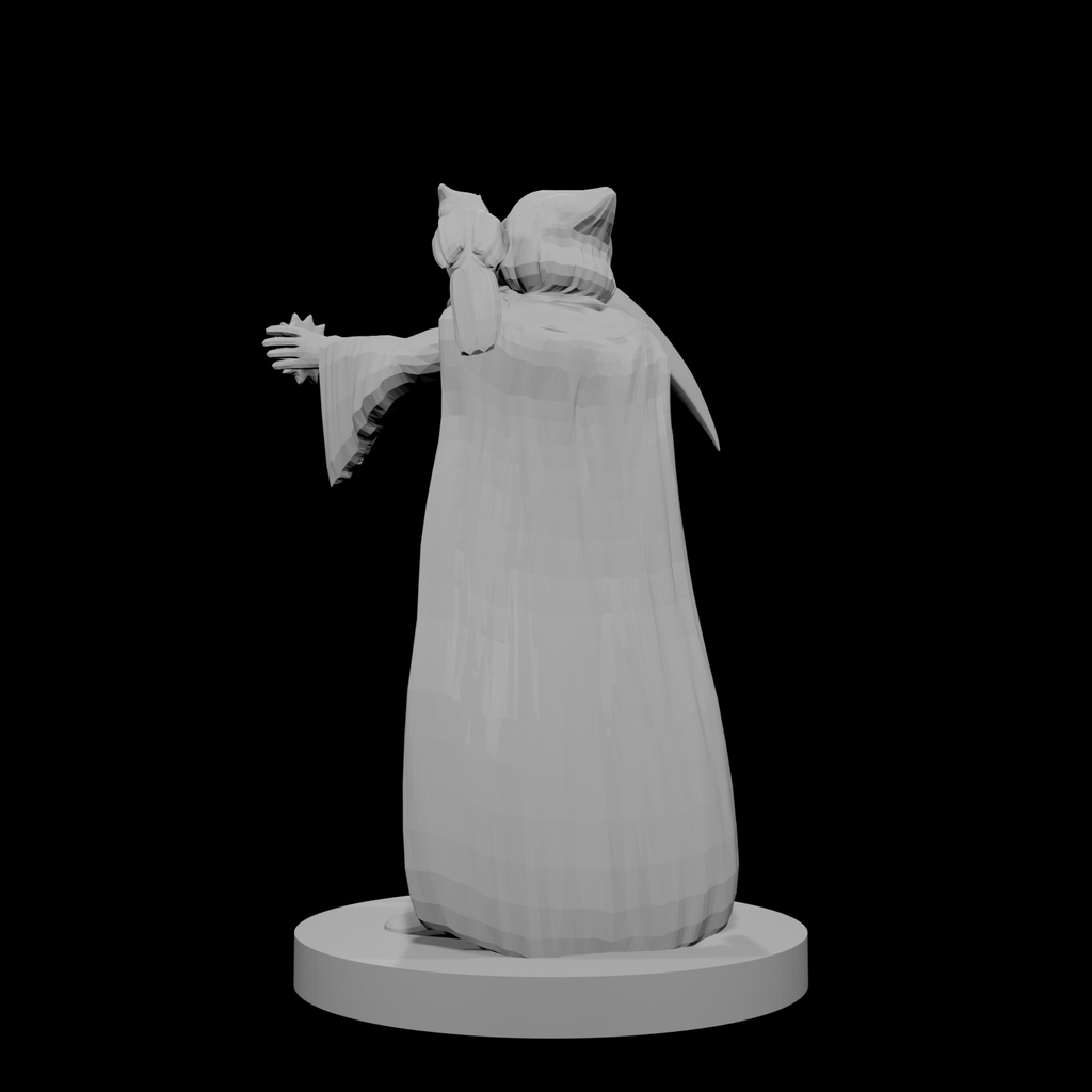 Human Death Cleric with Scythe
