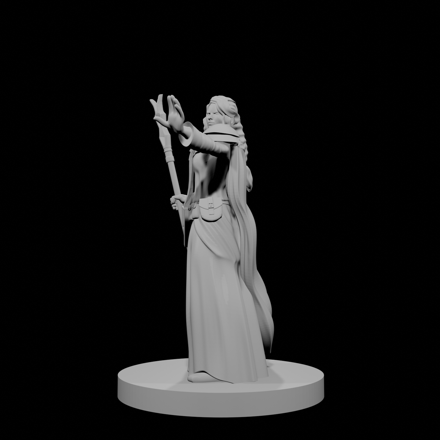 Human Female Abjurer Wizard