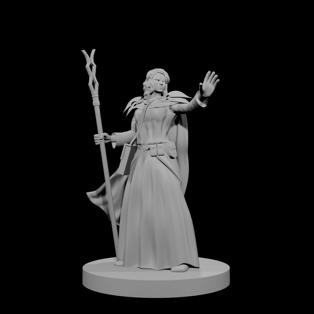 Human Female Abjurer Wizard