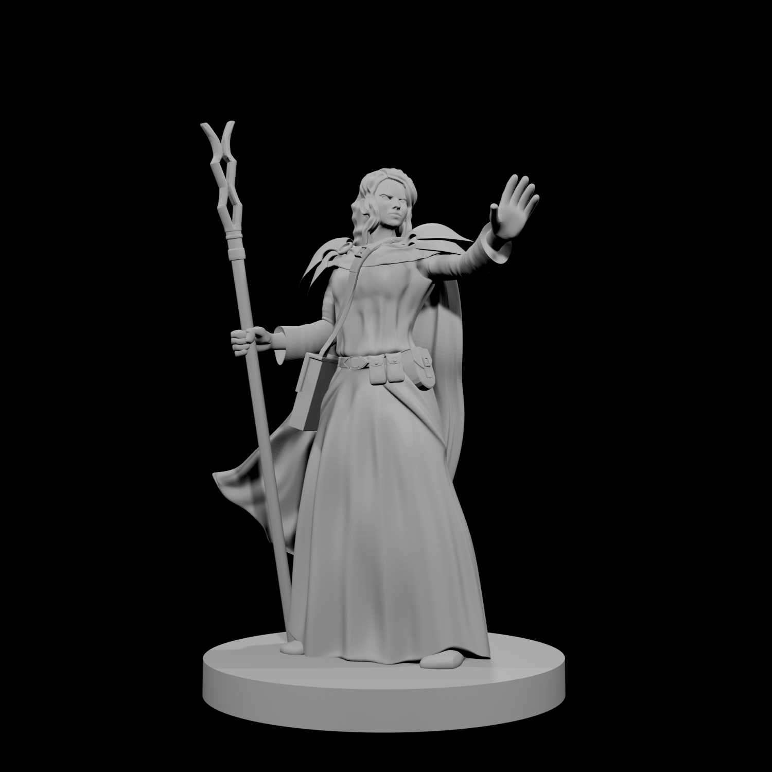 Human Female Abjurer Wizard