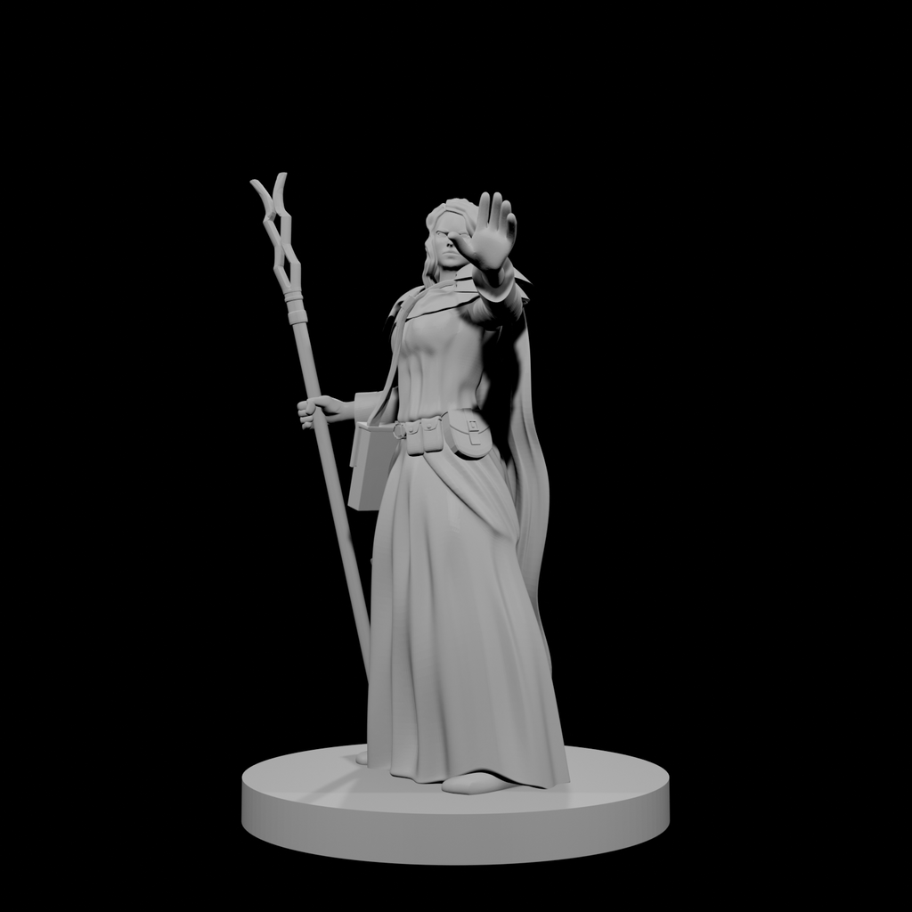 Human Female Abjurer Wizard