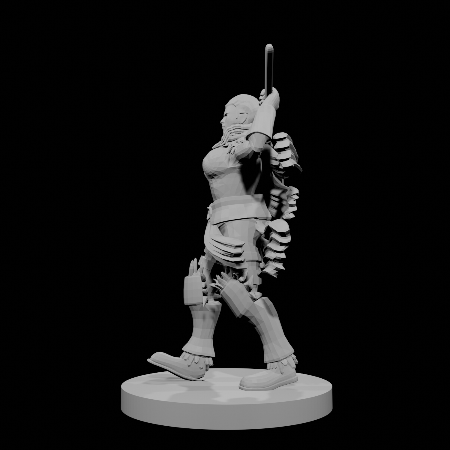 Human Female Barbarian