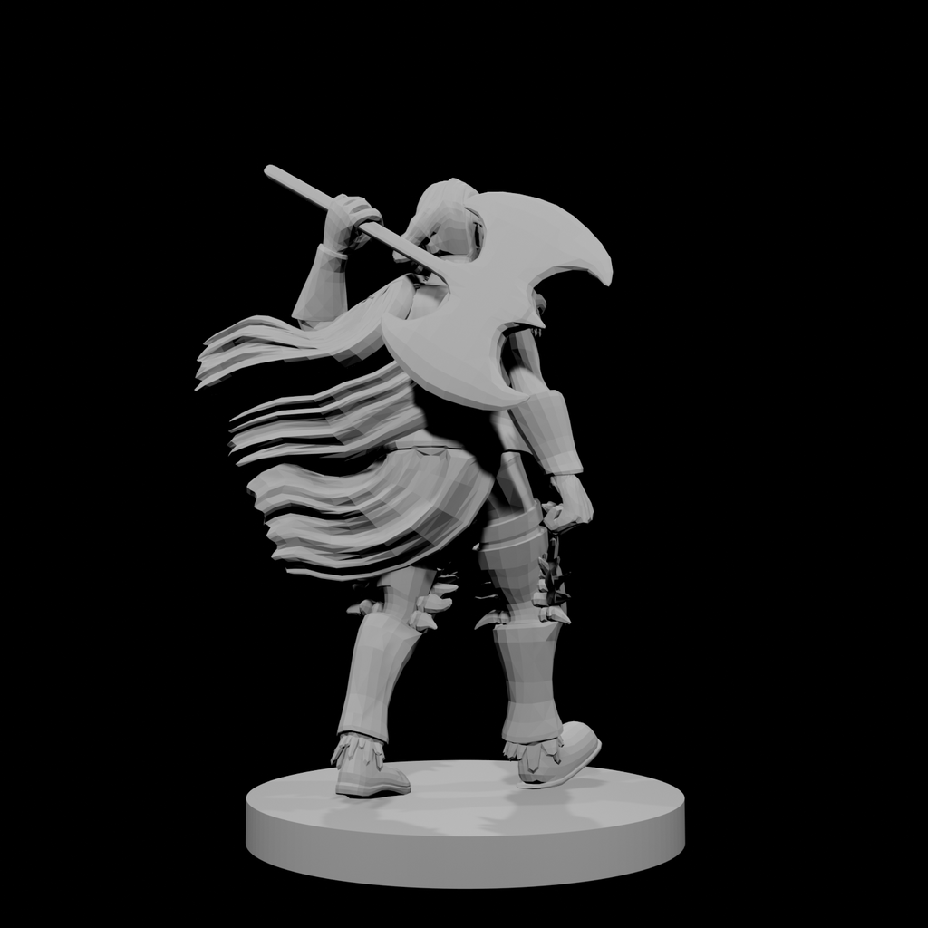 Human Female Barbarian