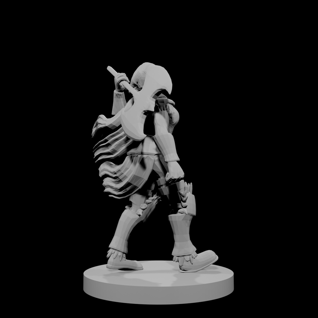 Human Female Barbarian