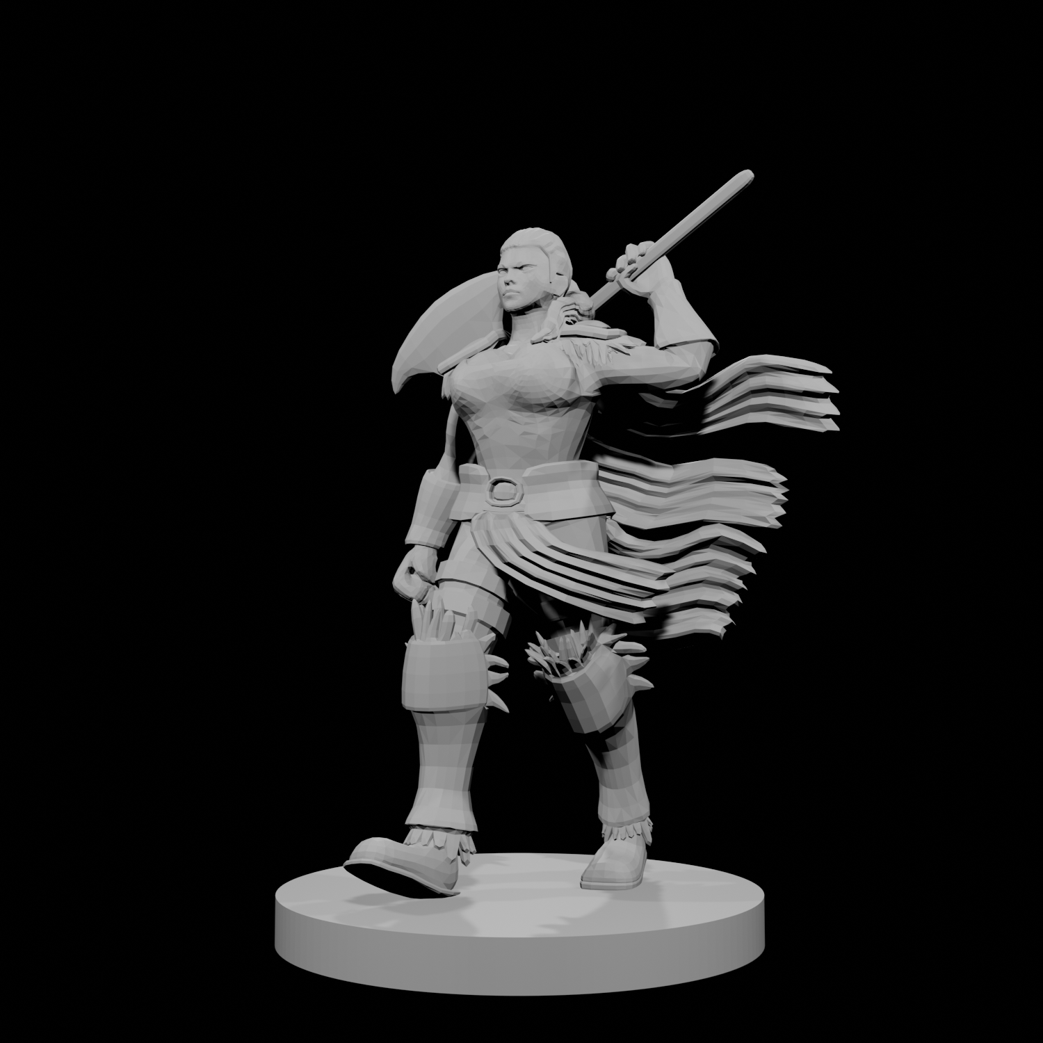 Human Female Barbarian