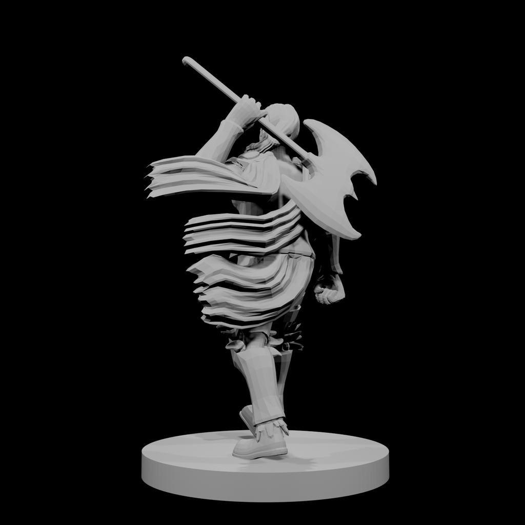 Human Female Barbarian