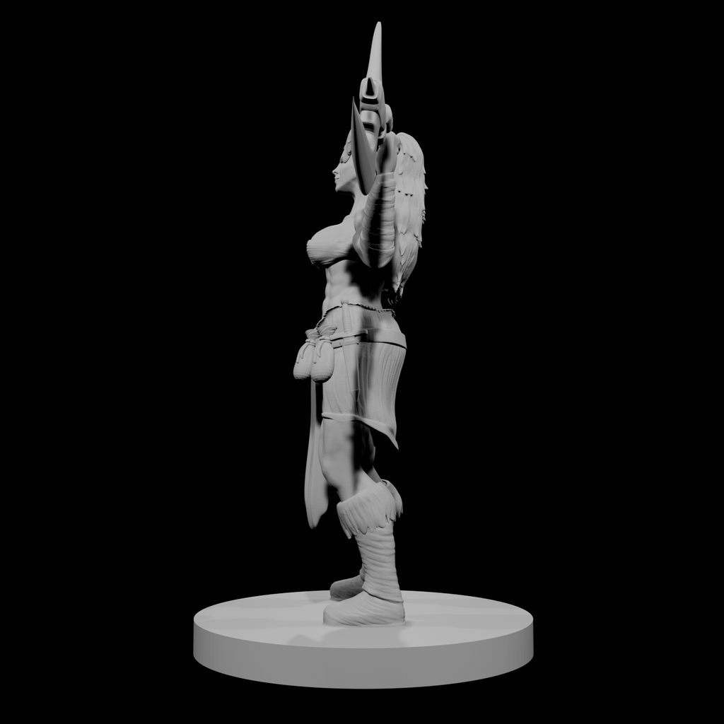 Human Female Barbarian 2