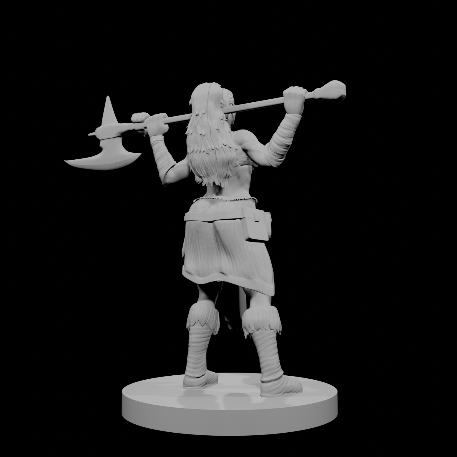 Human Female Barbarian 2