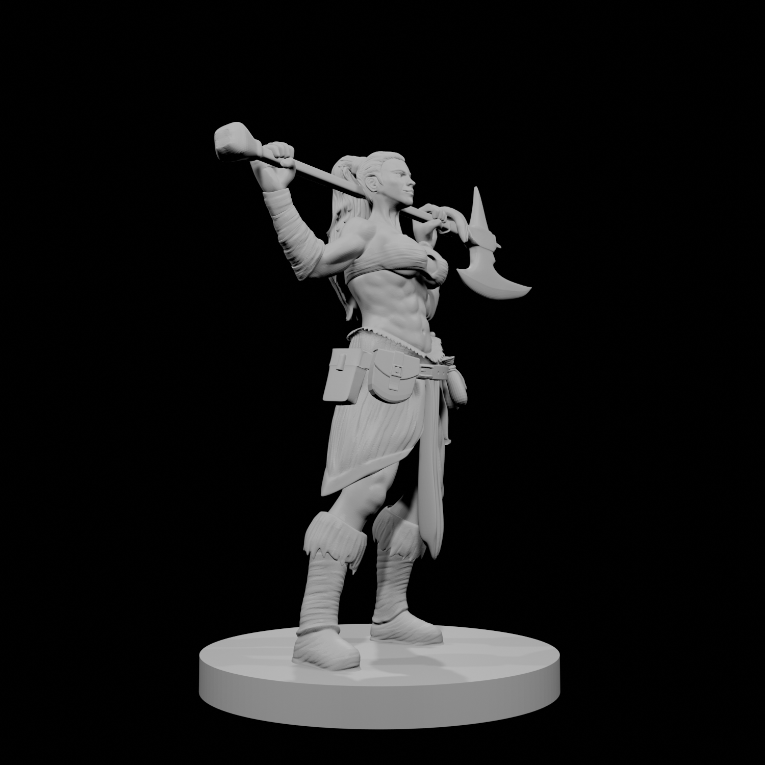 Human Female Barbarian 2