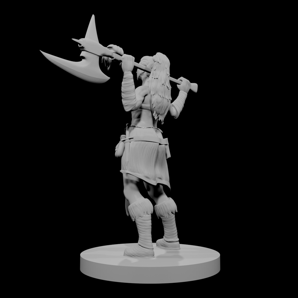 Human Female Barbarian 2