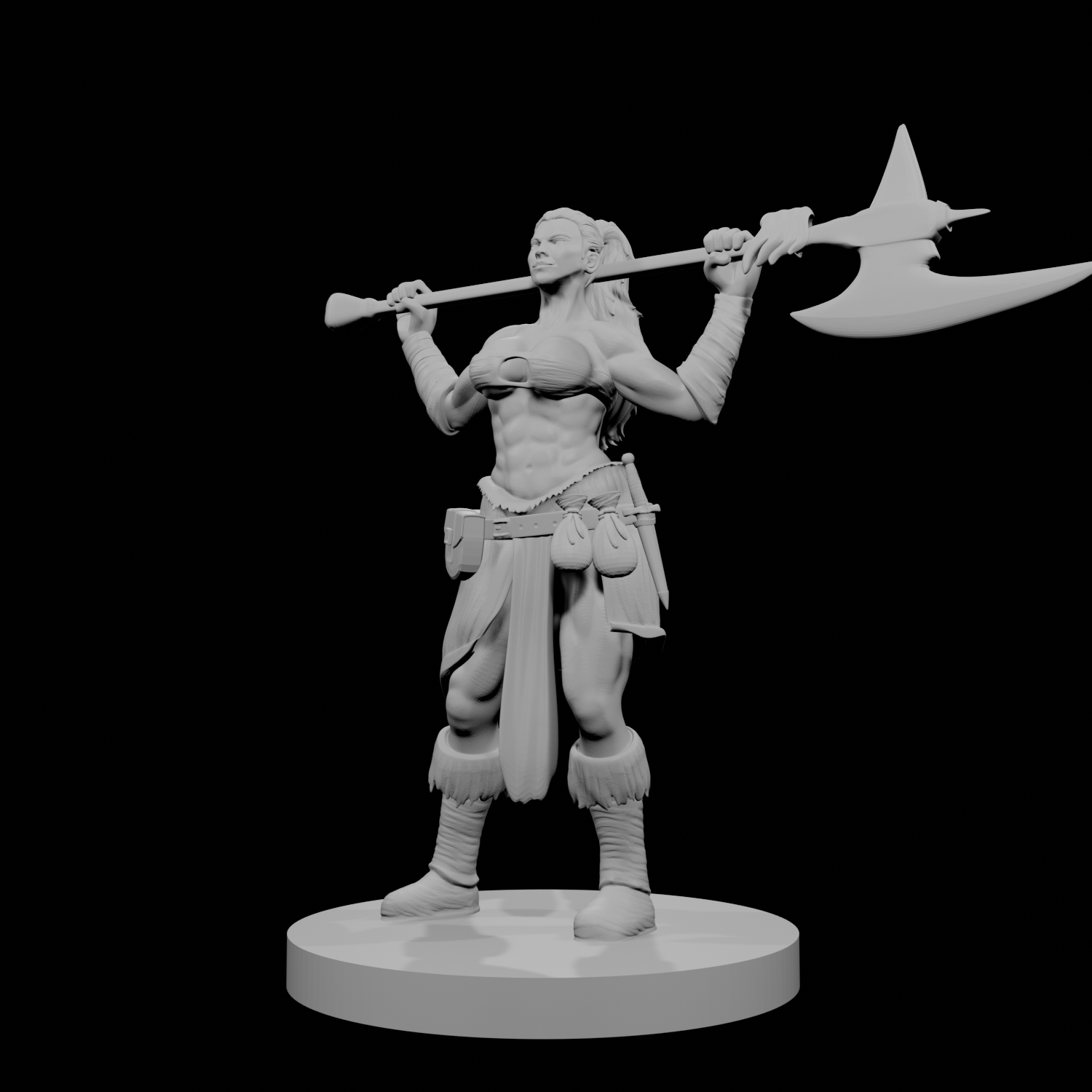 Human Female Barbarian 2