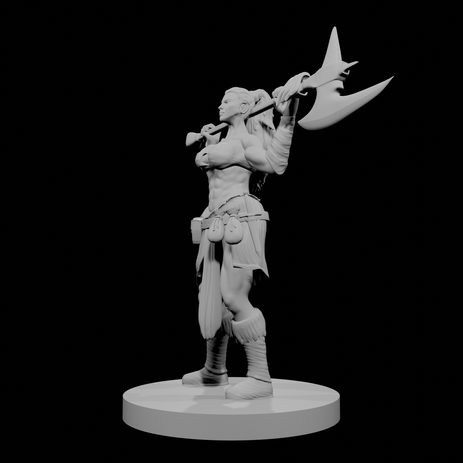 Human Female Barbarian 2