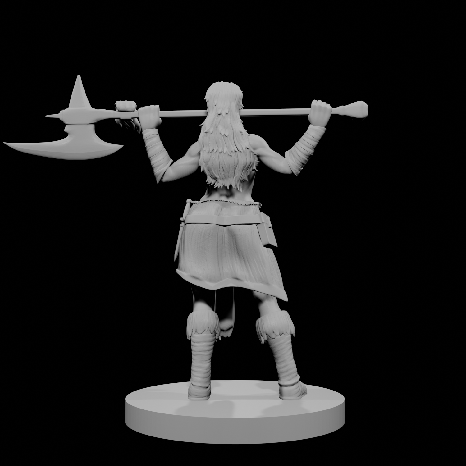 Human Female Barbarian 2