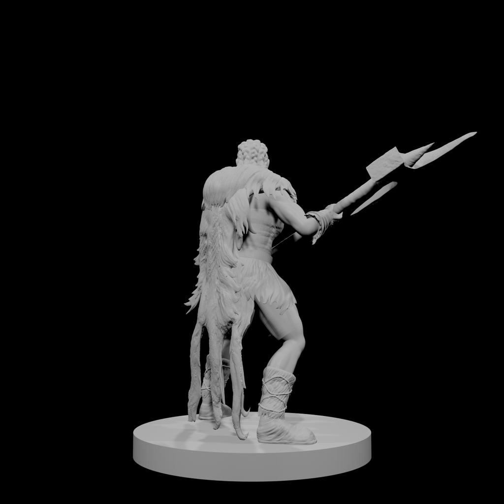 Human Female Barbarian 3