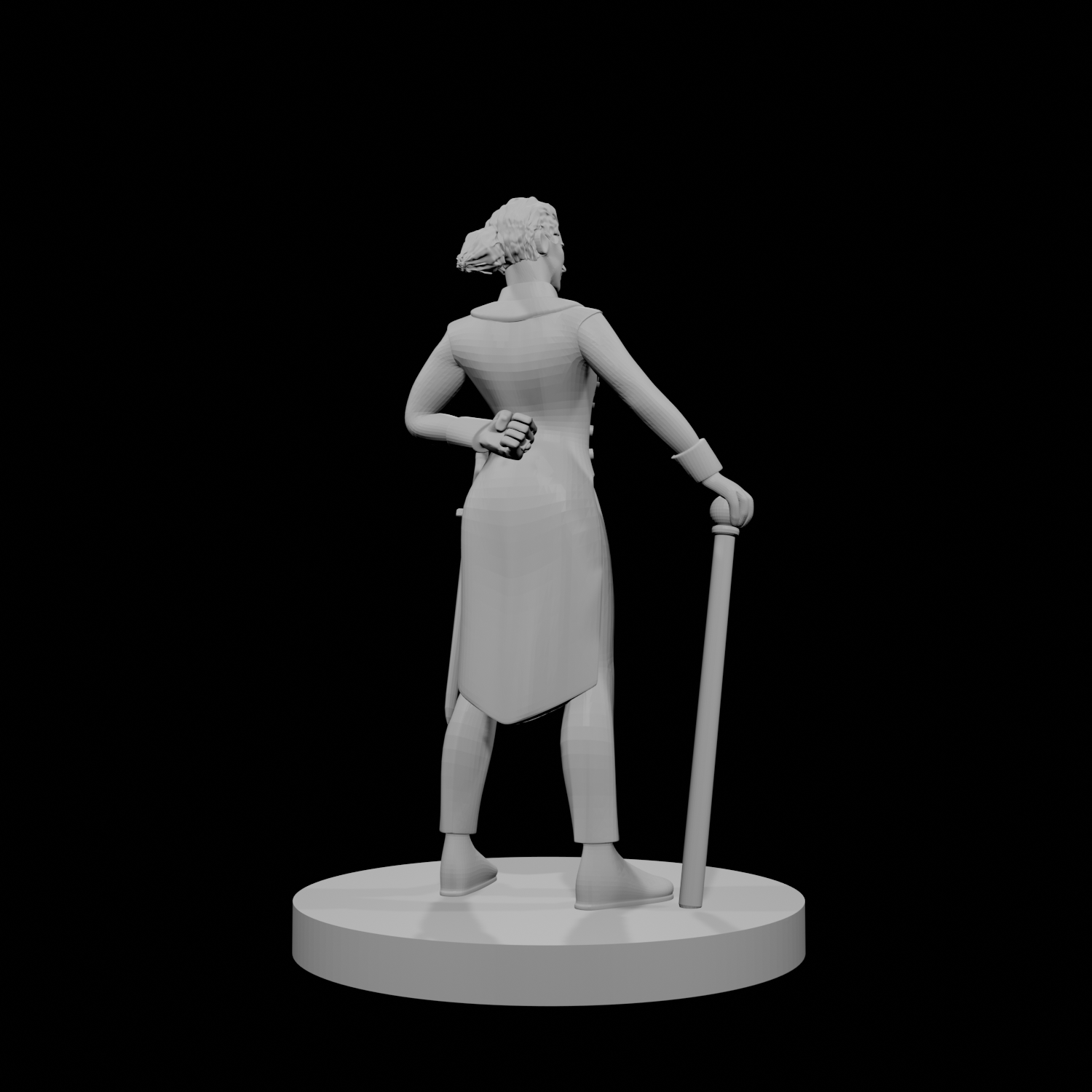 Human Female Butler Monk