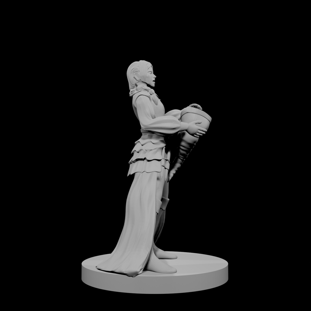 Human Female Conjurer Wizard