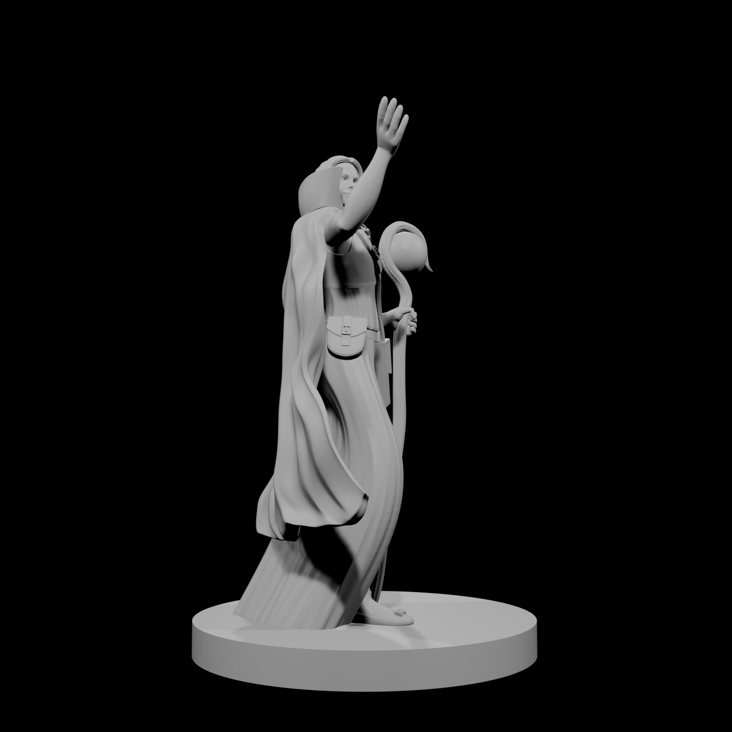 Human Female Diviner Wizard